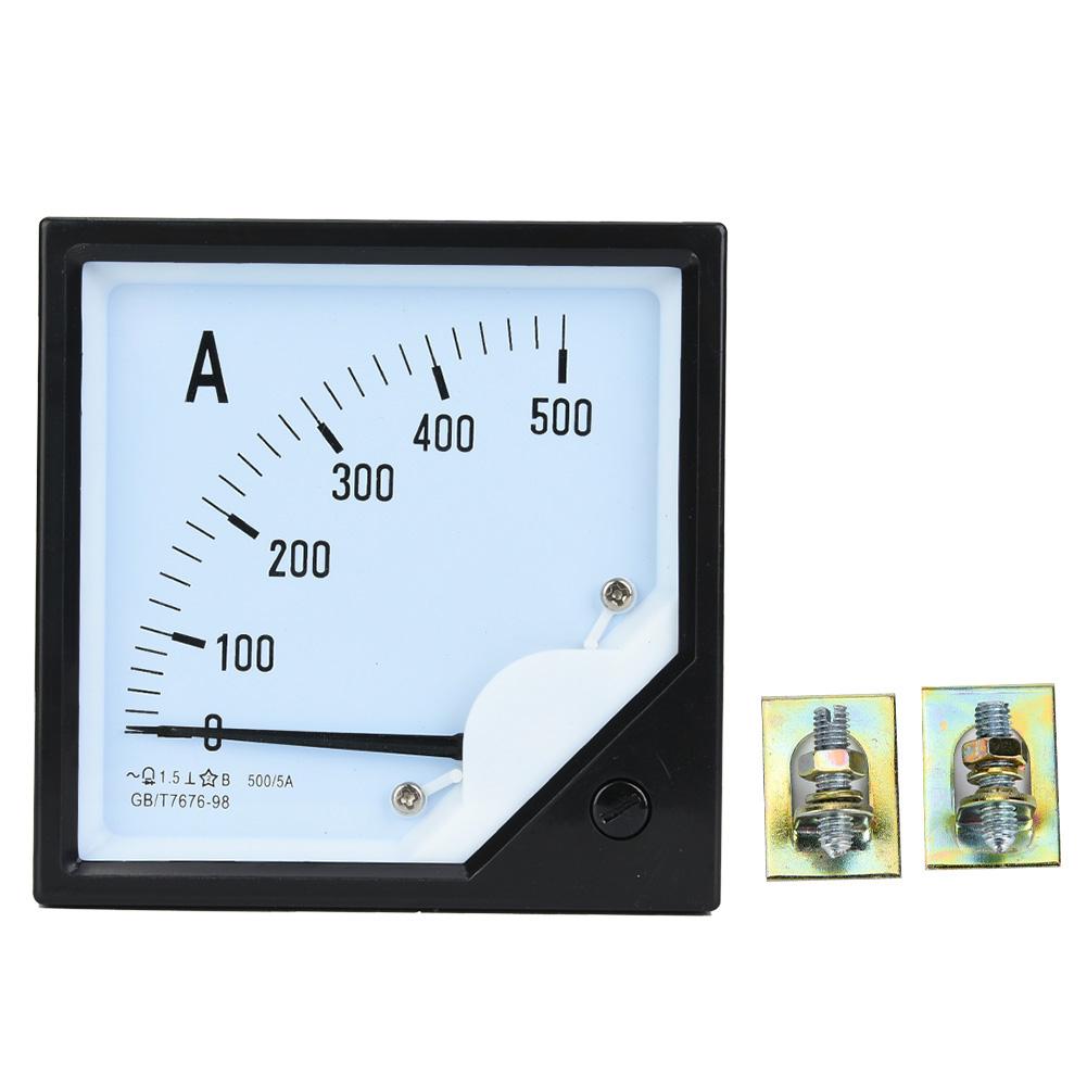 Square Panel Ammeter Gauge 500A Class 1.5 Accuracy Current Test Meters Detectors
Square Panel Ammeter Gauge 500A Class 1.5 Accuracy Current Test Meters Detectors