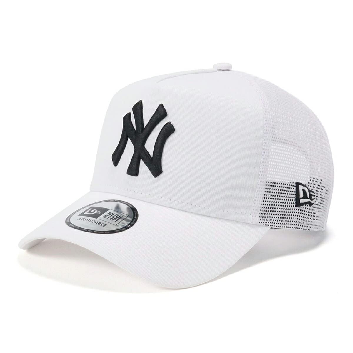 New Era 9FORTY Trucker Mesh Cap MLB New York Yankees NY White ONSPOTZ Exclusive and 940 Popular Size Stickers Adjustable Everyday Sports Baseball Cap
New Era 9FORTY Trucker Mesh Cap MLB New York Yankees NY White ONSPOTZ Exclusive and 940 Popular Size Stickers Adjustable Everyday Sports Baseball Cap
