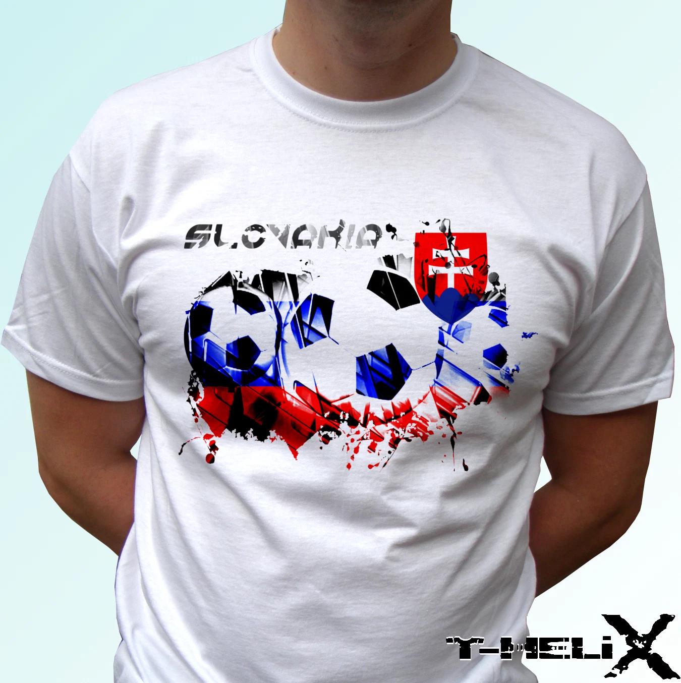 Slovakia football flag - white kids boys T-Shirt top design - s s kids baby sizes 120
Slovakia football flag - white kids boys T-Shirt top design - s s kids baby sizes 120