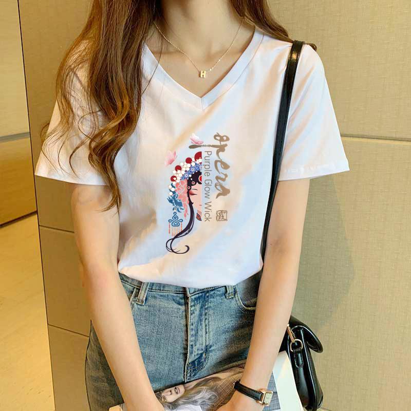 Summer new women s v-neck t-shirt women s loose fashion design sense niche thin white short-sleeved t-shirt top trendy 3XL
Summer new women s v-neck t-shirt women s loose fashion design sense niche thin white short-sleeved t-shirt top trendy 3XL