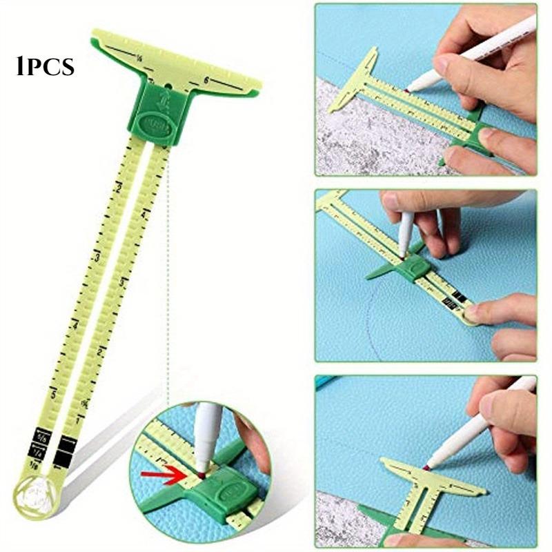 1Pcs Aluminum Plastic Sliding Gauge Sewing Seam Ruler Measuring Gauge Patchwork Quilting Tailor Ruler Helper Accessories
1Pcs Aluminum Plastic Sliding Gauge Sewing Seam Ruler Measuring Gauge Patchwork Quilting Tailor Ruler Helper Accessories