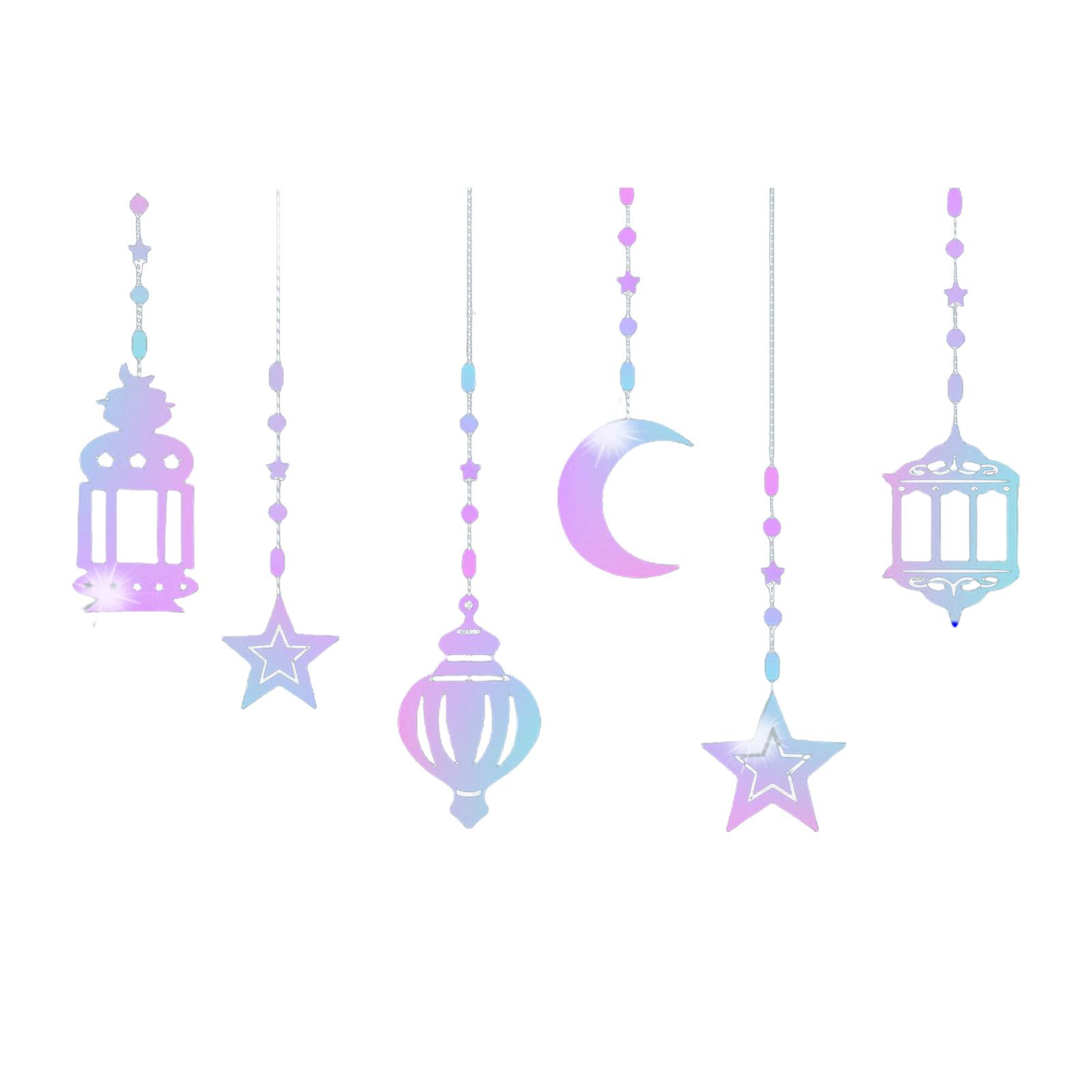 6Pcs Eid Mubarak Islamic Muslims Party Supplies Glittering Banners Star Moon Hanging Ornaments Ramadans Festival Decors A
6Pcs Eid Mubarak Islamic Muslims Party Supplies Glittering Banners Star Moon Hanging Ornaments Ramadans Festival Decors A