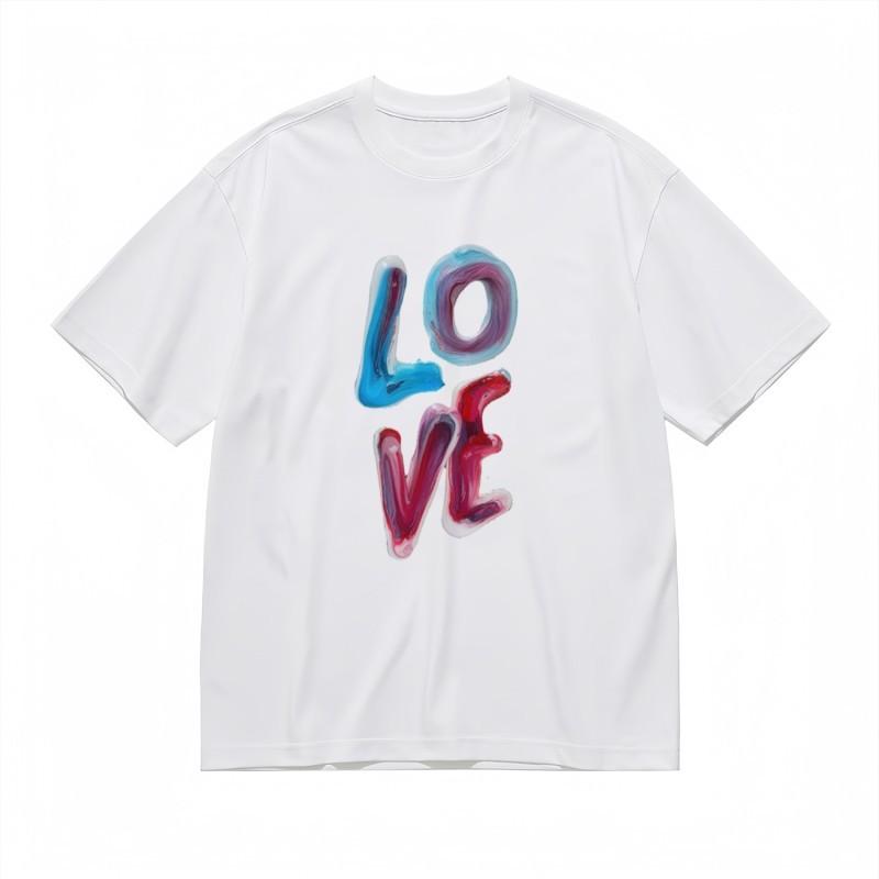 Men s Trend Breathable Classic T-Shirt Gradient Love Handmade Design Tee L
Men s Trend Breathable Classic T-Shirt Gradient Love Handmade Design Tee L