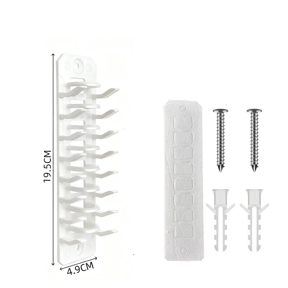 Closet Cap Rack Hat Organizer for Baseball Caps Sundries Storage Plastic Baseball Caps Organizer Space Saving for Door Closet білий
Closet Cap Rack Hat Organizer for Baseball Caps Sundries Storage Plastic Baseball Caps Organizer Space Saving for Door Closet білий