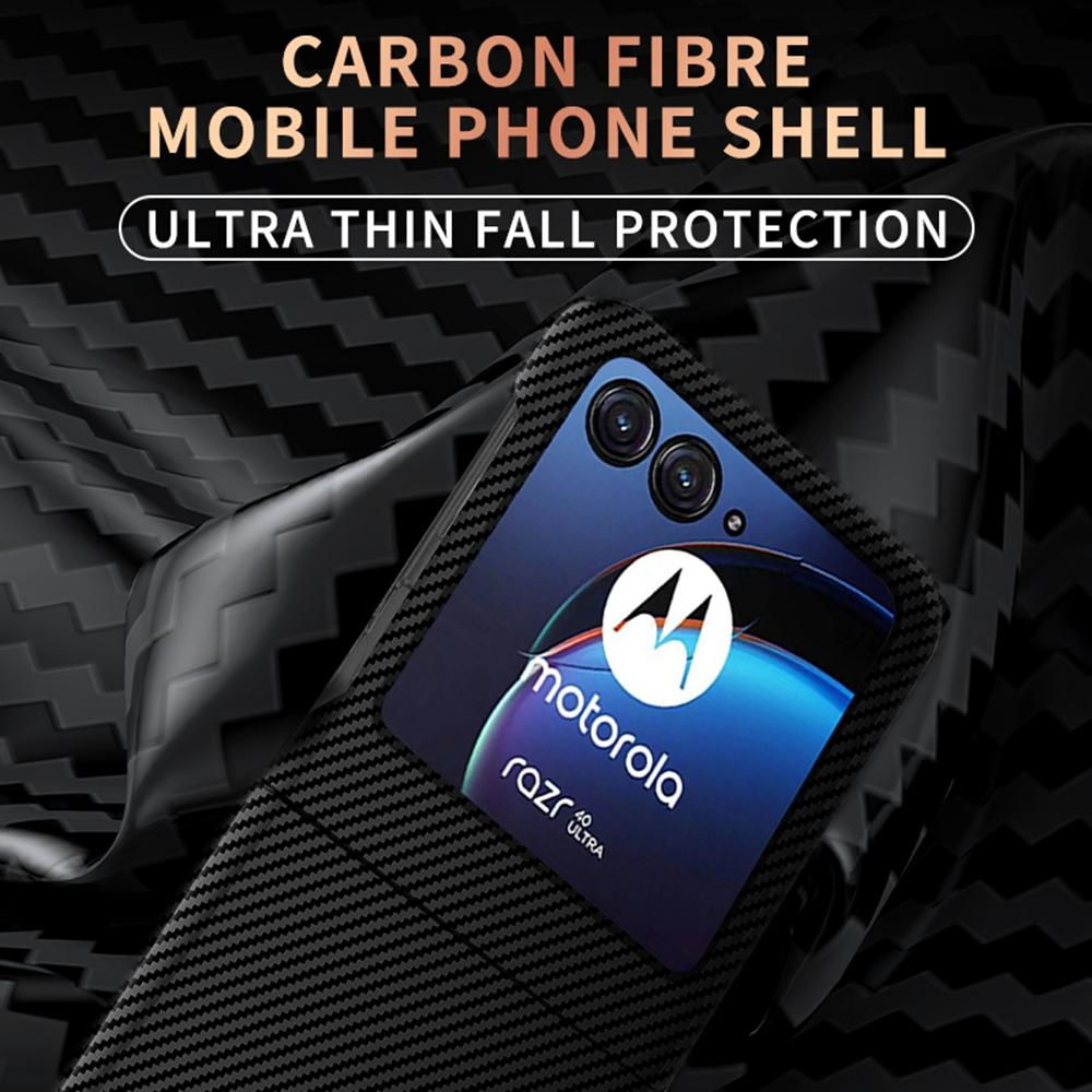 For Motorola Razr 50 Ultra 5G Case Aramid Fiber+PC Anti-Drop Folding Phone Cover Black+Silver
For Motorola Razr 50 Ultra 5G Case Aramid Fiber+PC Anti-Drop Folding Phone Cover Black+Silver