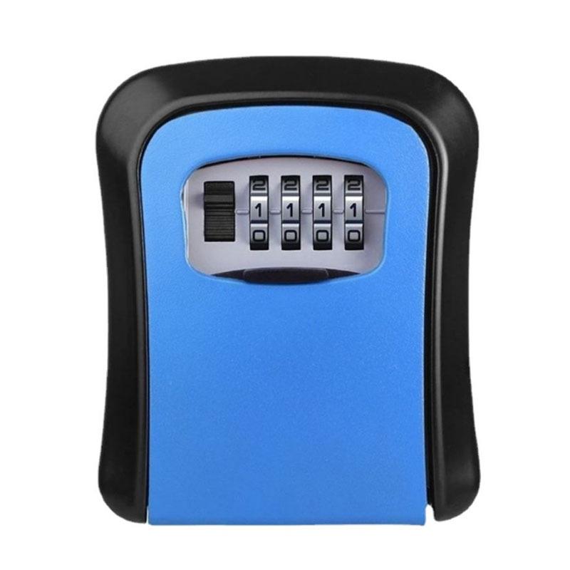 4-Digit Combination Key Lock Box, Waterproof and Secure, Blue
4-Digit Combination Key Lock Box, Waterproof and Secure, Blue