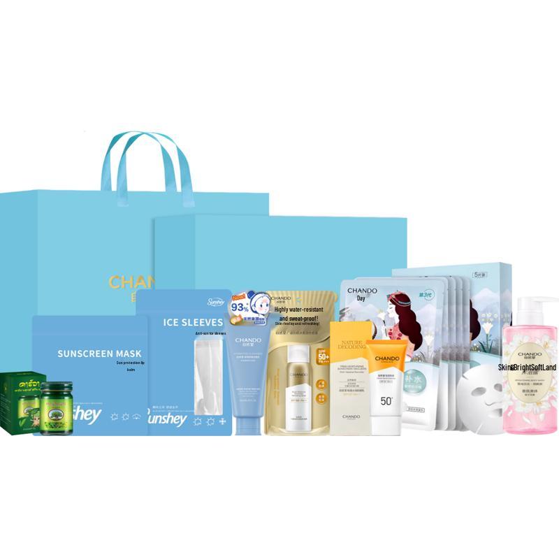 Chando 8-Piece Purifying & Moisturizing Sunscreen Set
Chando 8-Piece Purifying & Moisturizing Sunscreen Set