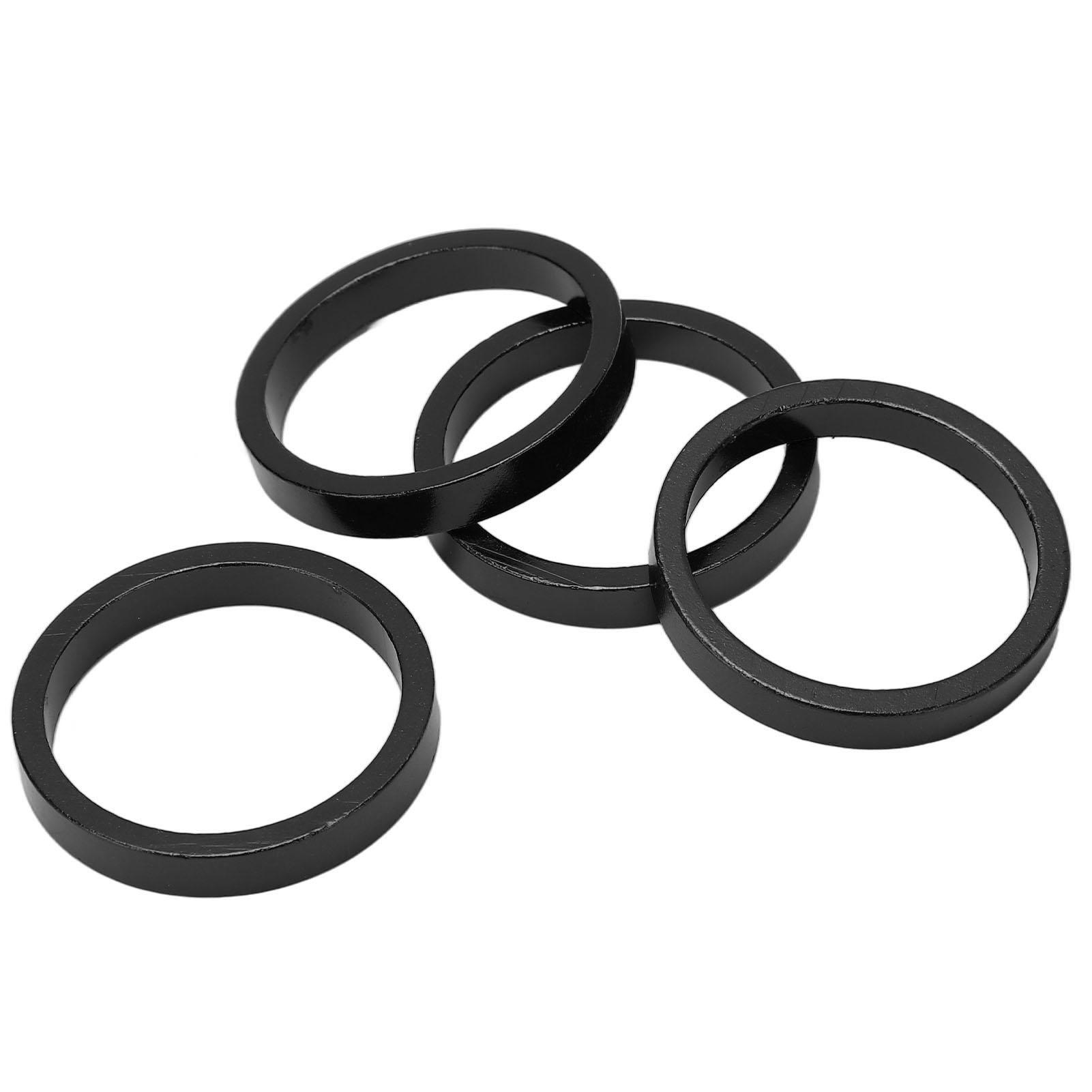 4 шт. Проставочные кольца рулевой колонки велосипеда, проставки штока передней вилки, алюминиевый сплав для горного и шоссейного велосипеда, 28,6 мм