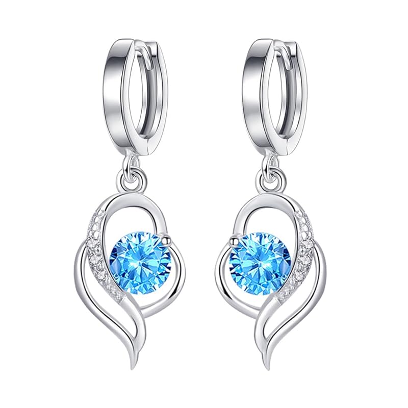 Privie earrings feminine South Korea fashion accessories hoop earrings heart navy blue zirconia present gift Christmas anniversary birthday wedding
Privie earrings feminine South Korea fashion accessories hoop earrings heart navy blue zirconia present gift Christmas anniversary birthday wedding