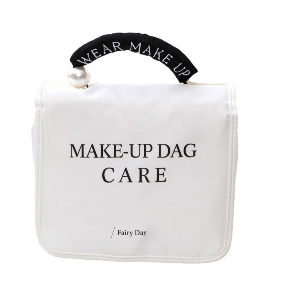 with Hook Cosmetic Bag Nylon Skincare Storage Bag Wash Bag Handheld Makeup Bag Women белый
with Hook Cosmetic Bag Nylon Skincare Storage Bag Wash Bag Handheld Makeup Bag Women белый