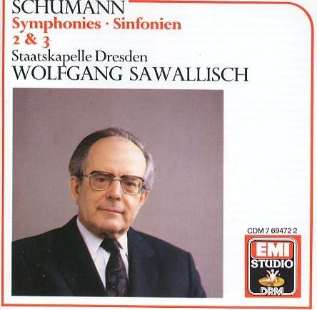 CD ROBERT SCHUMANN, WOLFGANG SAWALLISC - Symphonies . Sinfonien 2 & 3 CDM7694722 EMI, Angel Reco 1988 UK Classical Used
CD ROBERT SCHUMANN, WOLFGANG SAWALLISC - Symphonies . Sinfonien 2 & 3 CDM7694722 EMI, Angel Reco 1988 UK Classical Used