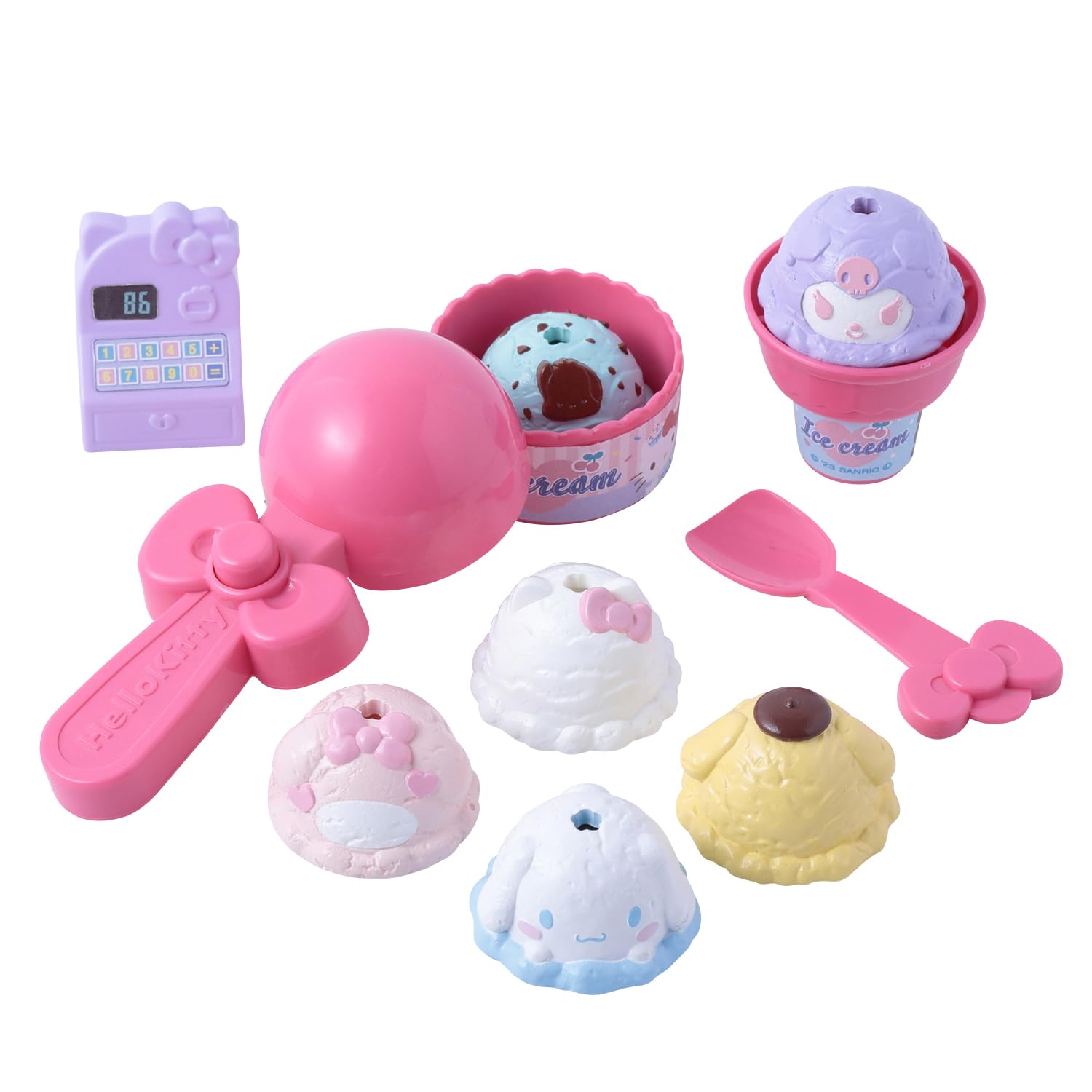 Набор игрушек Maruka Sanrio Characters с мороженым и едой для ролевых игр от 3 лет и старше 195917
Набор игрушек Maruka Sanrio Characters с мороженым и едой для ролевых игр от 3 лет и старше 195917