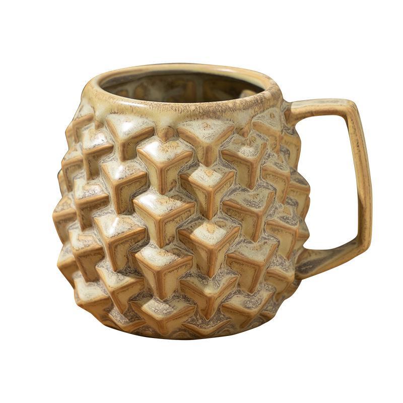 Ceramic Retro Kiln Transformation Hammer Pattern Cup Coffee Cup Home Restaurant Office Japanese Simple Coarse Ceramic Mark Cup 400-600ml
Ceramic Retro Kiln Transformation Hammer Pattern Cup Coffee Cup Home Restaurant Office Japanese Simple Coarse Ceramic Mark Cup 400-600ml