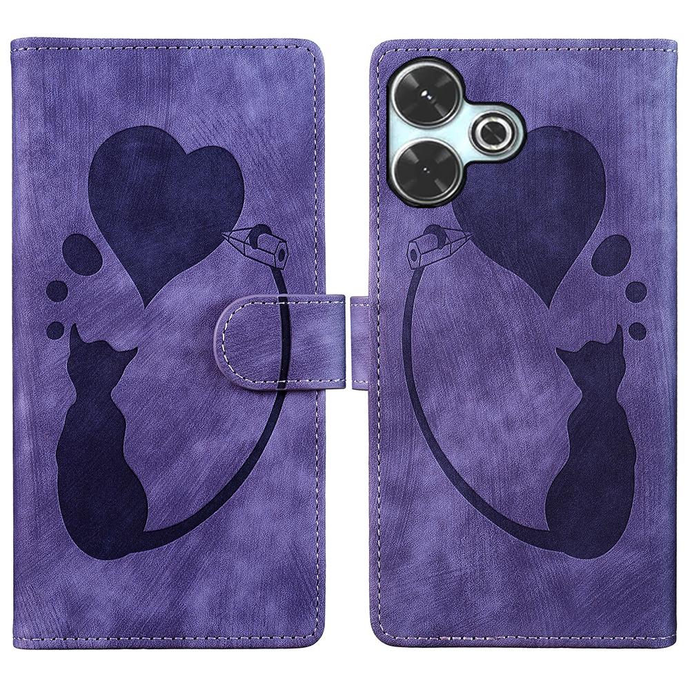 Чехол для Xiaomi Redmi 13 4G/13 5G с сердечком, кошкой, складной подставкой, из ПУ кожи, чехол для телефона Purple
Чехол для Xiaomi Redmi 13 4G/13 5G с сердечком, кошкой, складной подставкой, из ПУ кожи, чехол для телефона Purple