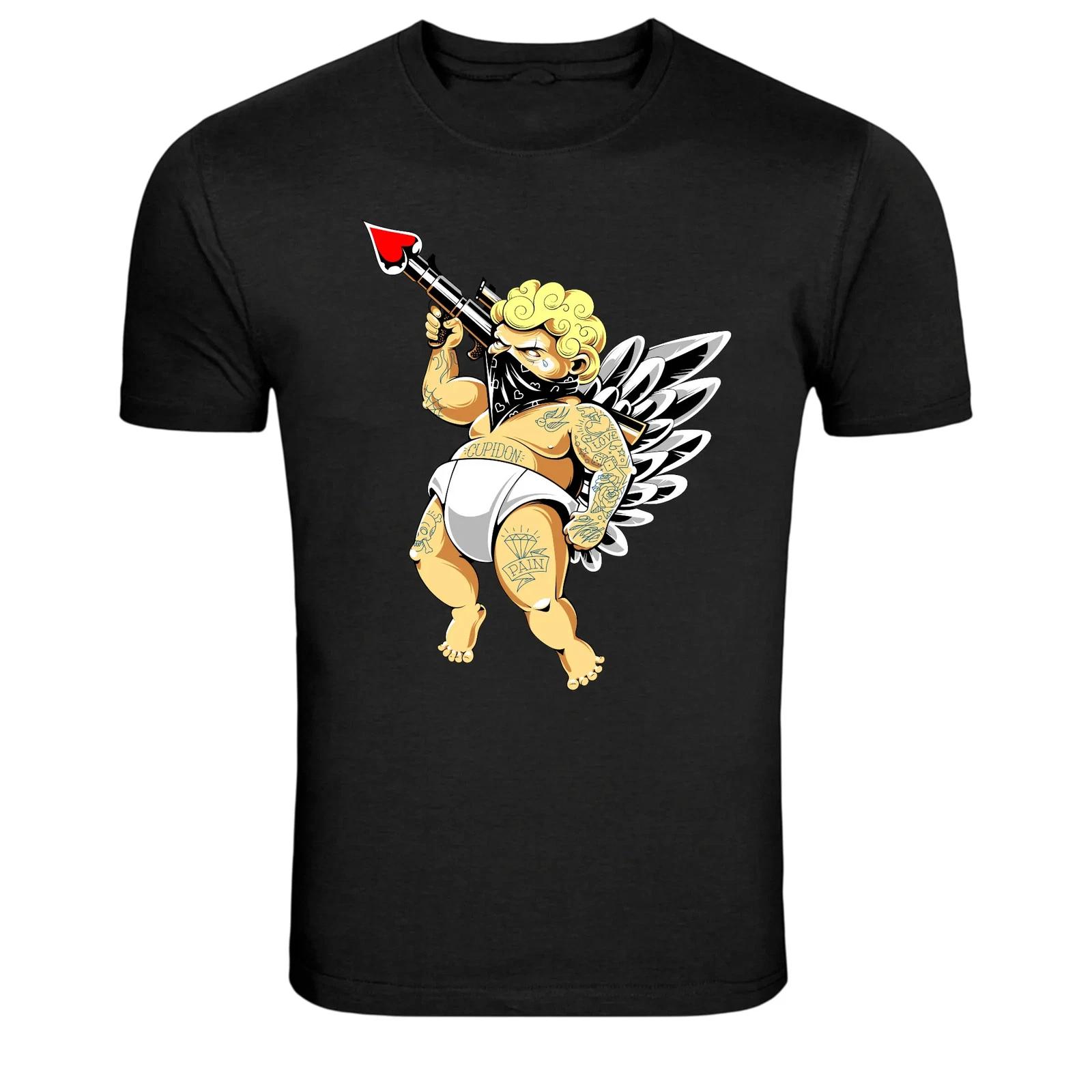 Gangster Cupid Angel With Rocket Launcher Funny T-Shirt XL
Gangster Cupid Angel With Rocket Launcher Funny T-Shirt XL