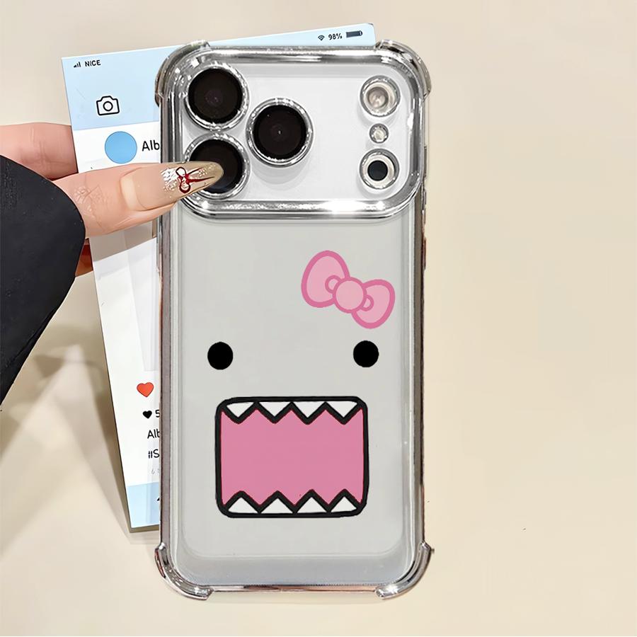Прозрачный чехол для телефона для Apple iPhone 16e 16 15 14 Plus 13 12 11 Pro Max 17 Air Аниме Кукла Domos iPhone17
Прозрачный чехол для телефона для Apple iPhone 16e 16 15 14 Plus 13 12 11 Pro Max 17 Air Аниме Кукла Domos iPhone17
