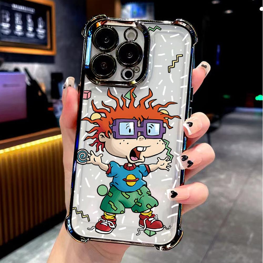 Cartoon Adventure R-Rugrats Plating Phone Case For IPhone 16e 16 15 14 13 12 11 Pro Max X XR XSMax 7 8 Plus Anti-Fall Back Cover iPhone 6(6s) Plus
Cartoon Adventure R-Rugrats Plating Phone Case For IPhone 16e 16 15 14 13 12 11 Pro Max X XR XSMax 7 8 Plus Anti-Fall Back Cover iPhone 6(6s) Plus