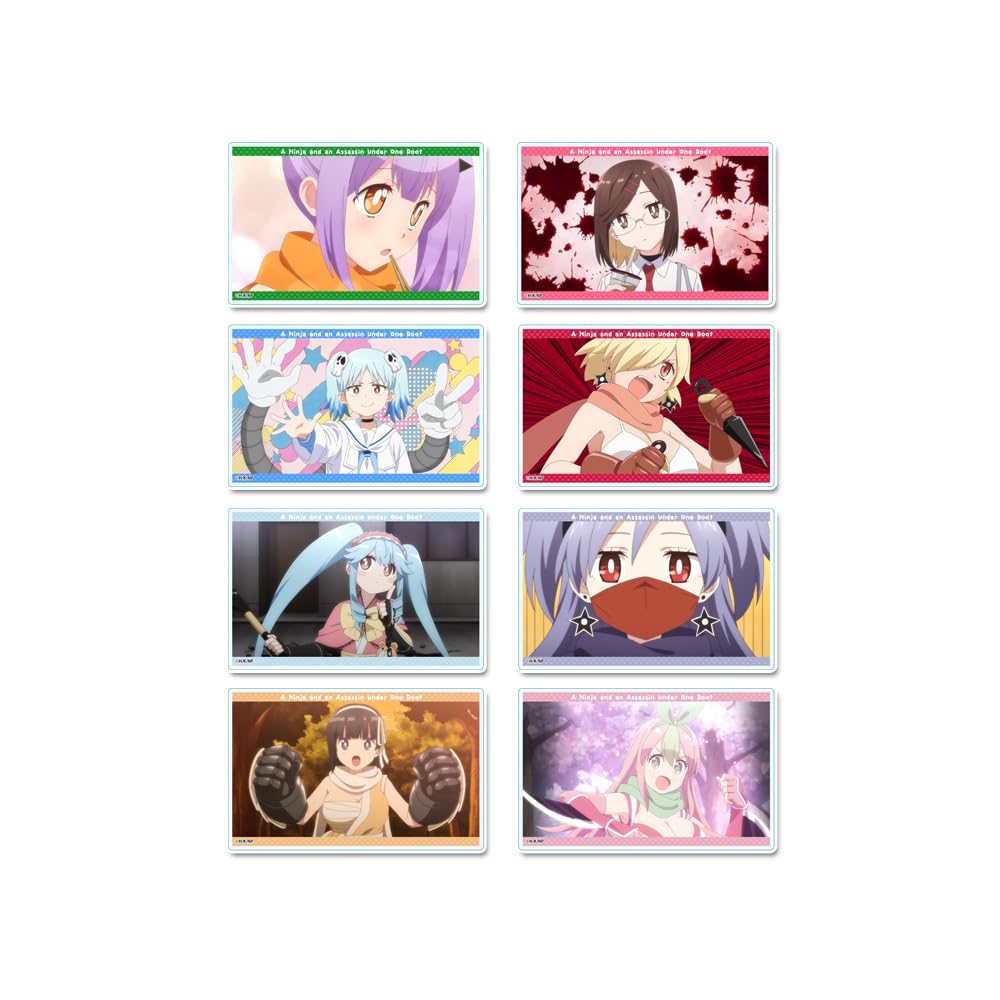 Ниндзя и Наемный убийца Живут Вместе Торговые Акриловые Карты Коробка из 8
Ниндзя и Наемный убийца Живут Вместе Торговые Акриловые Карты Коробка из 8