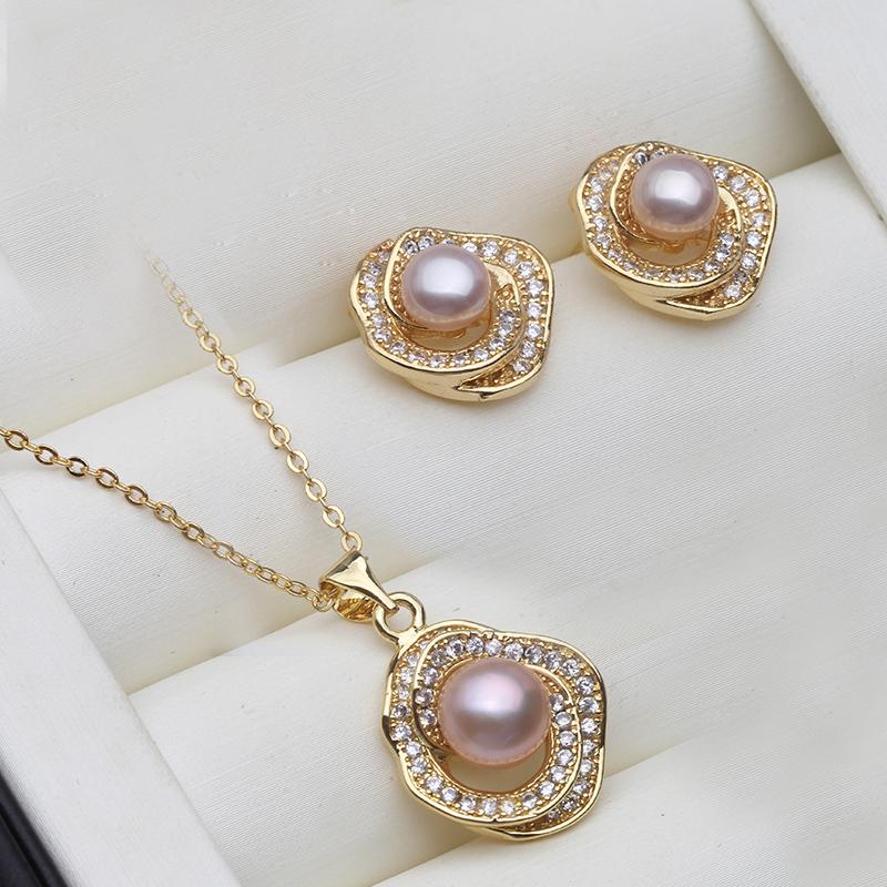 Real Natural Pearl Necklace and Earrings Set Woman,Gold Plated Freshwater Pearl Set Anniversary Wife Mother White Black
Real Natural Pearl Necklace and Earrings Set Woman,Gold Plated Freshwater Pearl Set Anniversary Wife Mother White Black