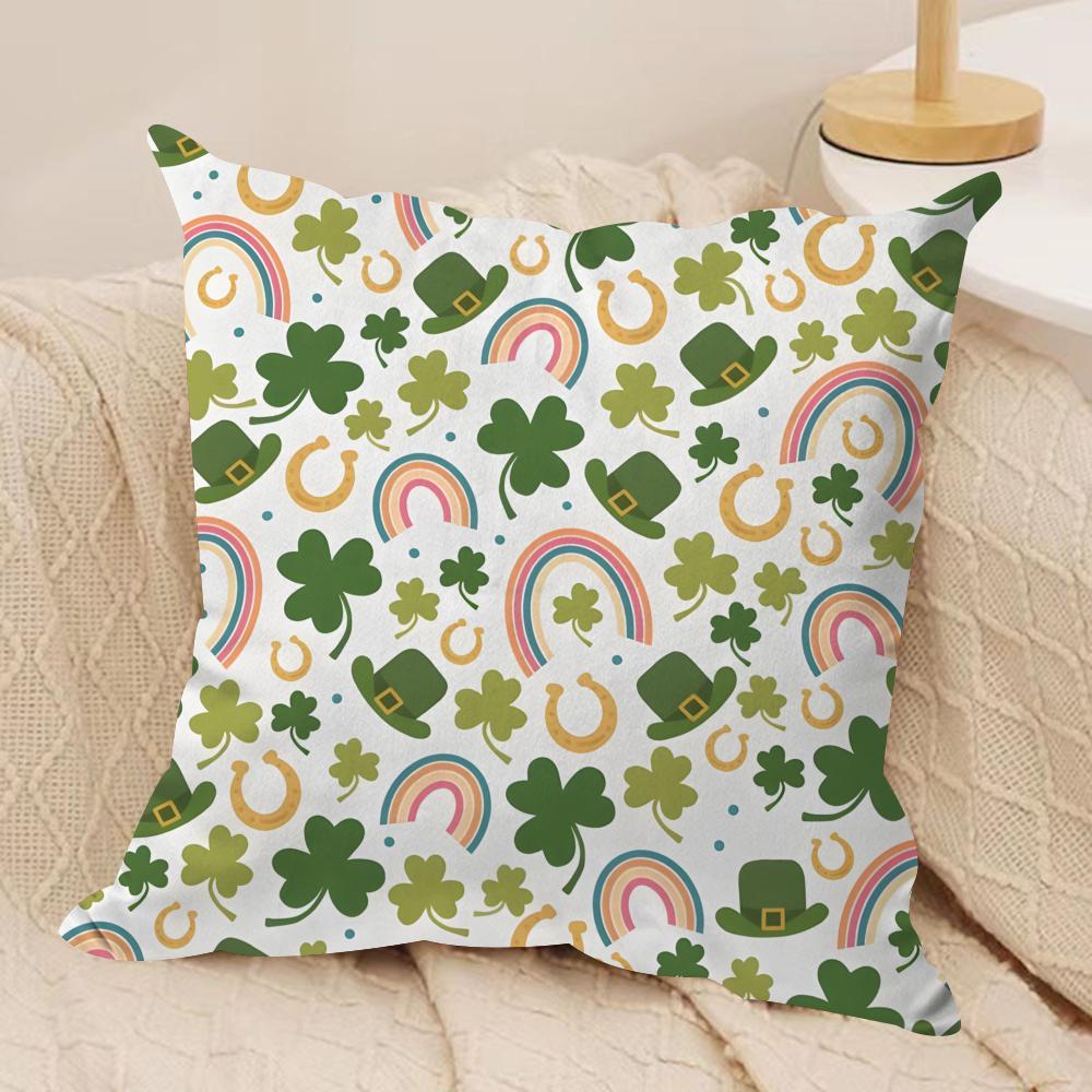 Funny St Patricks Day Cushion Cover Short plush Doublesided Print Square Throw Pillow Covers Sofa Home Cushion Decor 30x30cm
Funny St Patricks Day Cushion Cover Short plush Doublesided Print Square Throw Pillow Covers Sofa Home Cushion Decor 30x30cm