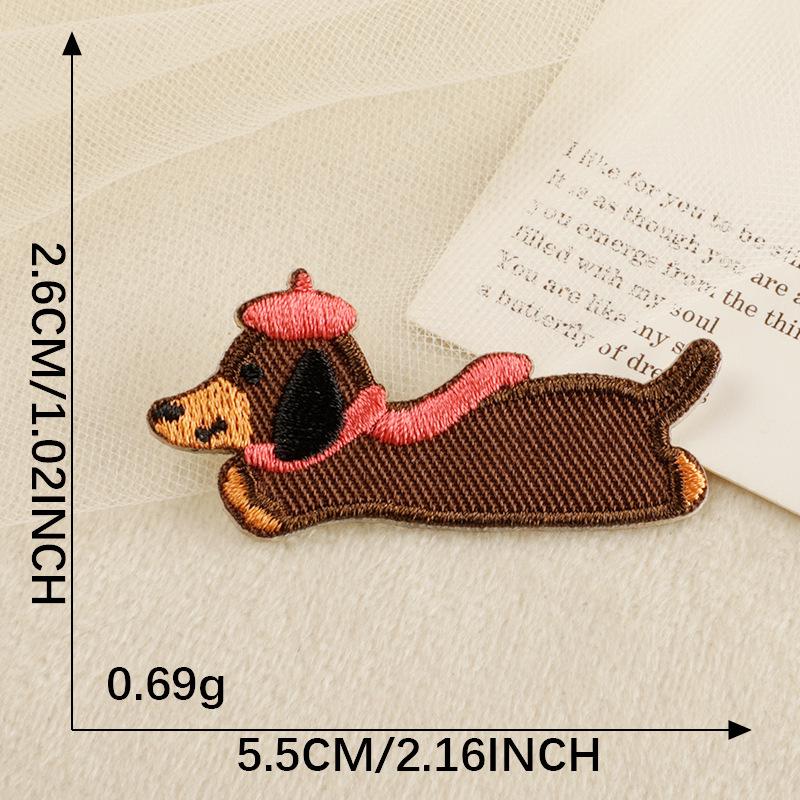 Самоклеящаяся нашивка в виде собаки-колбаски - симпатичный аксессуар для мобильного телефона и одежды своими руками
Самоклеящаяся нашивка в виде собаки-колбаски - симпатичный аксессуар для мобильного телефона и одежды своими руками