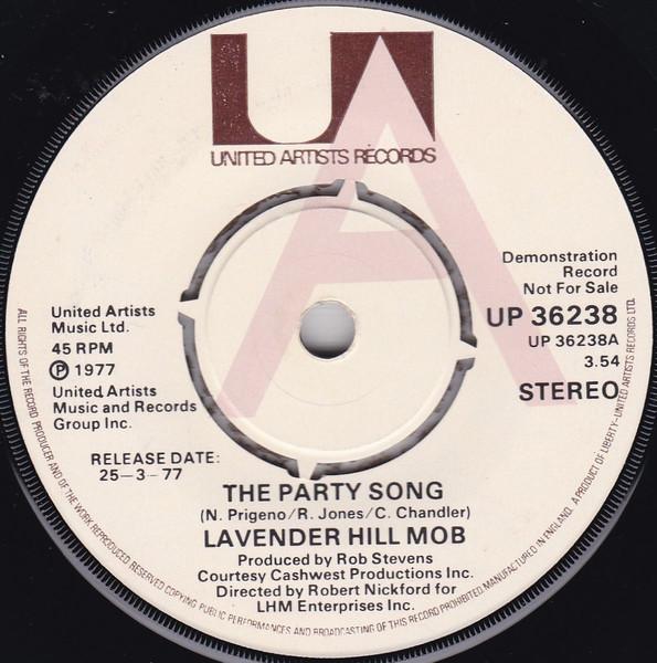 7-дюймовая пластинка LAVENDER HILL MOB The Party Song UP36238 United Artists 1977 UK Рок Б/у
7-дюймовая пластинка LAVENDER HILL MOB The Party Song UP36238 United Artists 1977 UK Рок Б/у