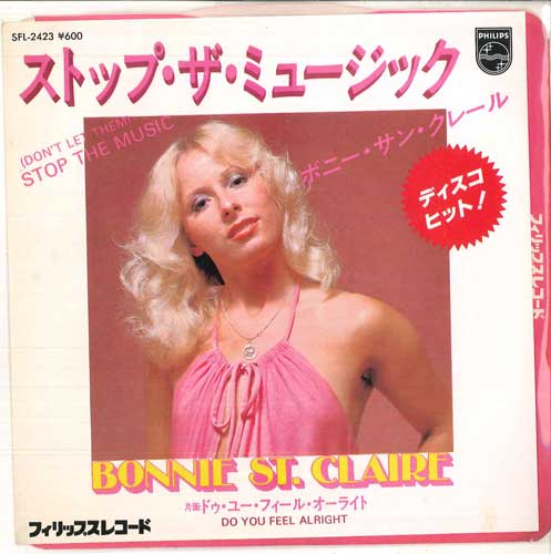 7inch Record BONNIE ST. CLAIRE - (Don t Let Them) Stop The Music / D SFL2423 PHILIPS 1979 Japan Soul/Funk Used
7inch Record BONNIE ST. CLAIRE - (Don t Let Them) Stop The Music / D SFL2423 PHILIPS 1979 Japan Soul/Funk Used