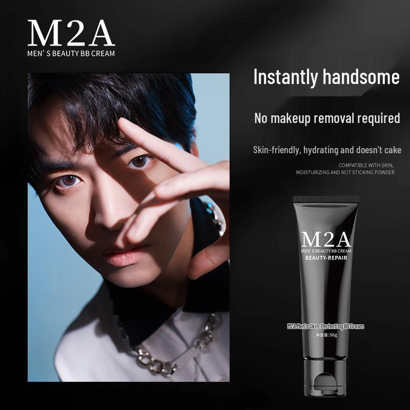 Douyin M2A Men s No-Makeup Cream: Natural Concealer & Complexion Enhancer for Acne Marks & Student Parties.
Douyin M2A Men s No-Makeup Cream: Natural Concealer & Complexion Enhancer for Acne Marks & Student Parties.
