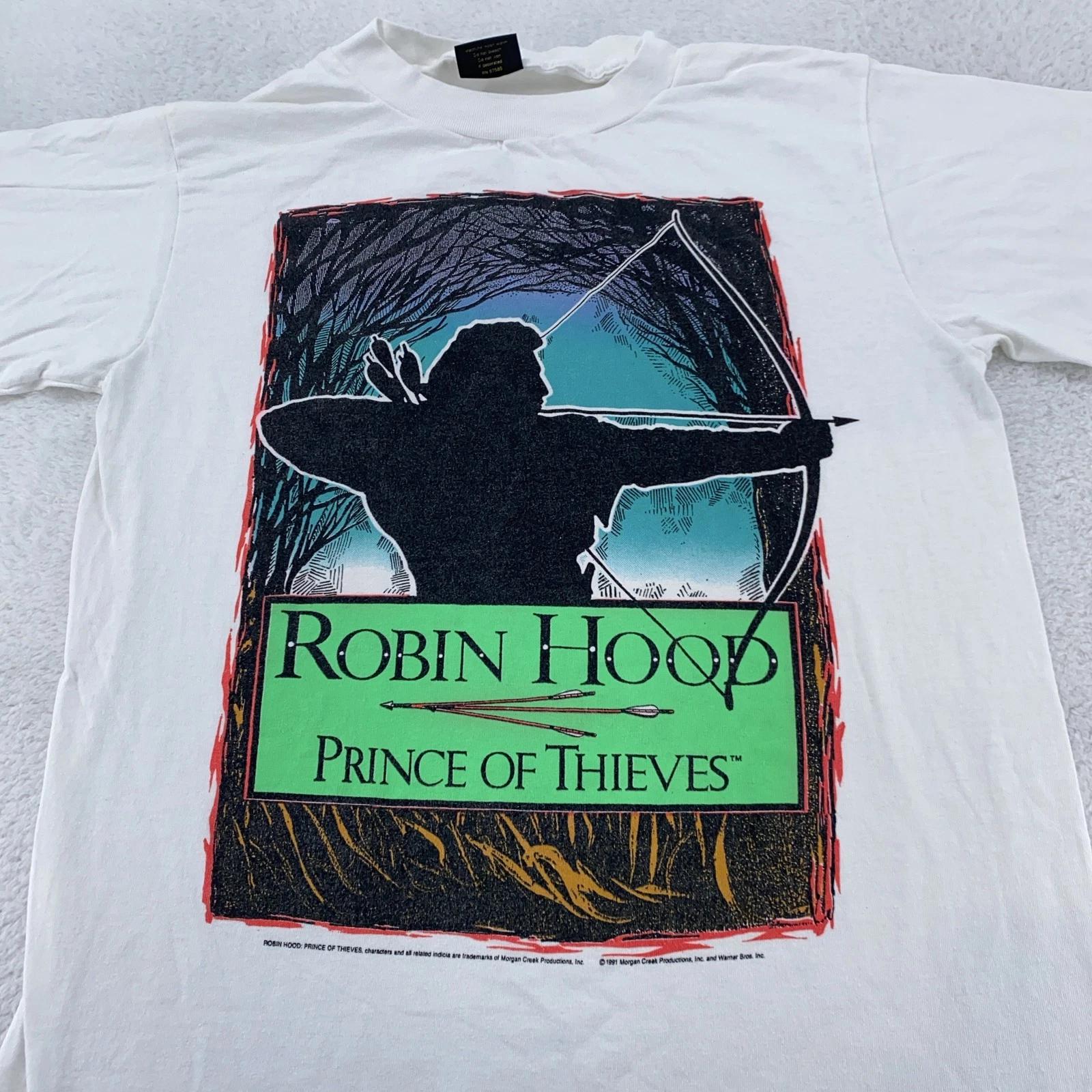 Vintage Robin Hood Prince Of Thieves Shirt Mens Medium White 90s Movie Promo Tee 2XL
Vintage Robin Hood Prince Of Thieves Shirt Mens Medium White 90s Movie Promo Tee 2XL