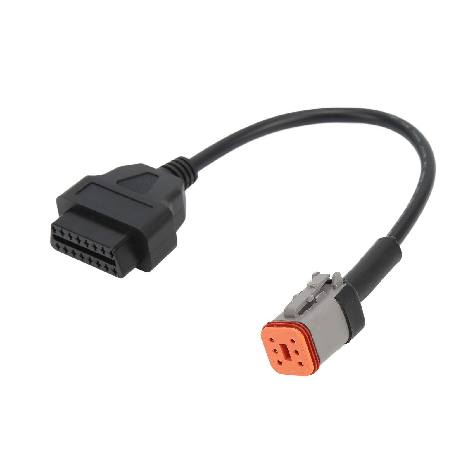Мотоциклетный диагностический адаптер OBD2 6-контактный Удобный кабель Экономичный по топливу для безопасной езды
Мотоциклетный диагностический адаптер OBD2 6-контактный Удобный кабель Экономичный по топливу для безопасной езды