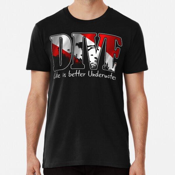 Подводное плавание ~ Жизнь лучше под водой Футболка S-5XL Лучшая футболка 2XL
Подводное плавание ~ Жизнь лучше под водой Футболка S-5XL Лучшая футболка 2XL