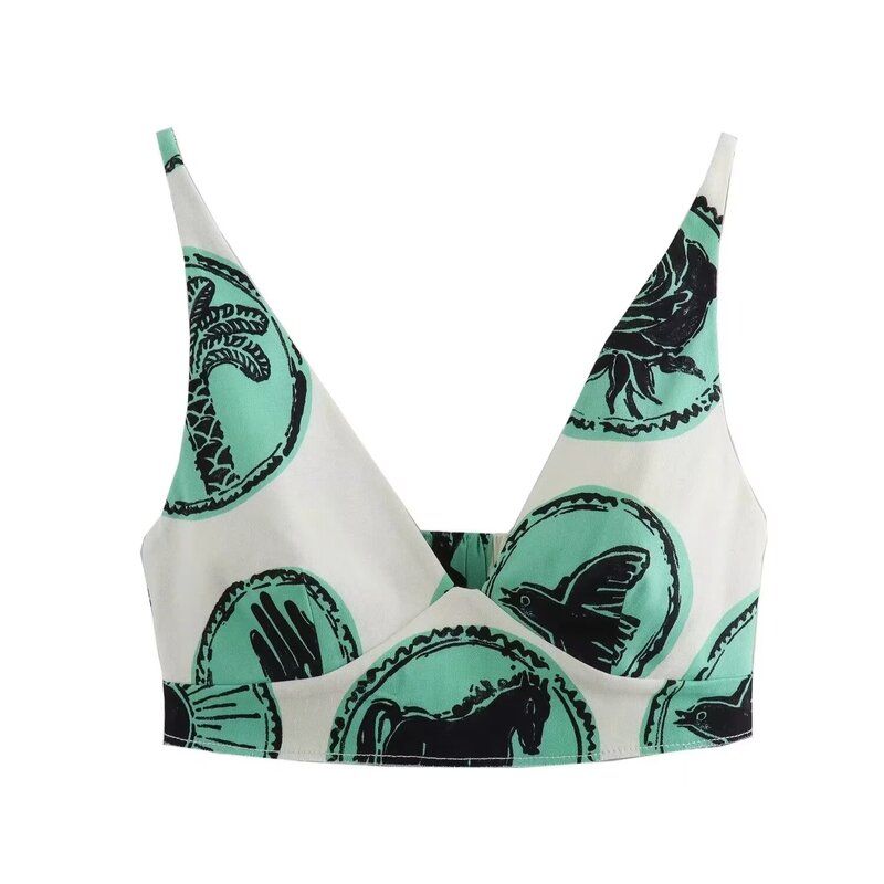 Fashion Style 2024 Summer New Arrival Women s Print Short Sling Tops High Waist Wide Pleated Midi Dress 2905151 Suspenders XS
Fashion Style 2024 Summer New Arrival Women s Print Short Sling Tops High Waist Wide Pleated Midi Dress 2905151 Suspenders XS