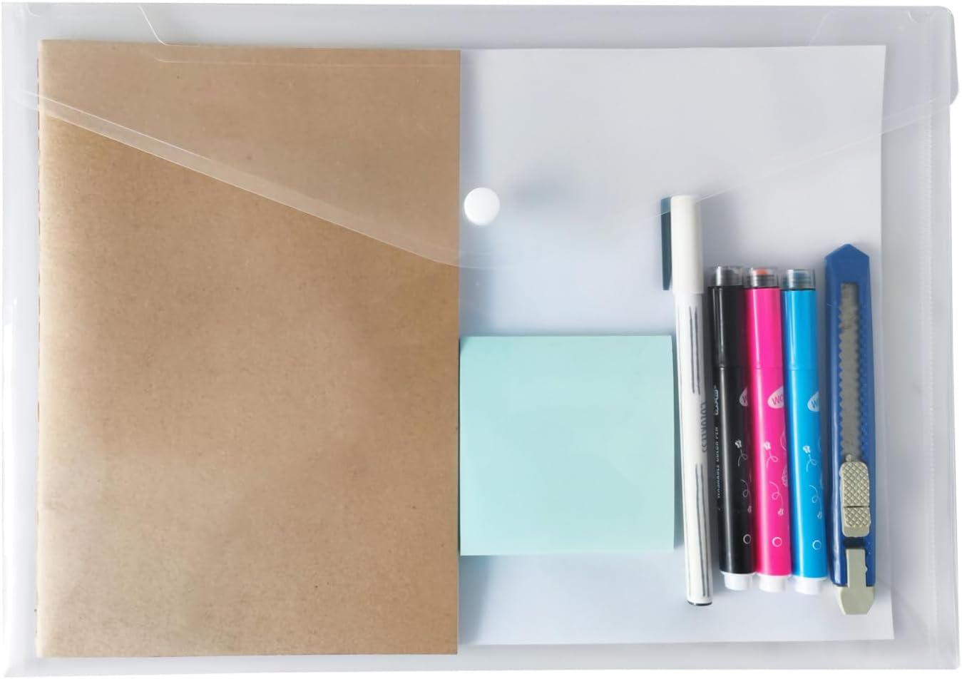 Thickened Transparent Button Bag Art Bag 8K Drawing Storage Bag A3 File Bag Sketch Paper Album Bag Waterproof File Bag
Thickened Transparent Button Bag Art Bag 8K Drawing Storage Bag A3 File Bag Sketch Paper Album Bag Waterproof File Bag