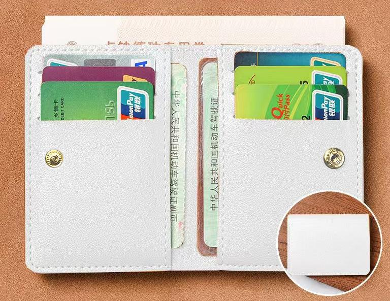 New Women s Wallet Folding Hasp Small Wallet Multi Slot Large Capacity Card Bag Male Student Soft Leather Wallet білий
New Women s Wallet Folding Hasp Small Wallet Multi Slot Large Capacity Card Bag Male Student Soft Leather Wallet білий