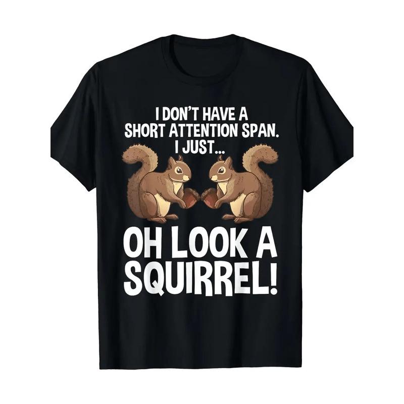 European sizes Funny Squirrel Design Tee for Men and Women Chipmunk Pet Lovers Humorous Graphic Print, Casual Wear 4XL чорний
European sizes Funny Squirrel Design Tee for Men and Women Chipmunk Pet Lovers Humorous Graphic Print, Casual Wear 4XL чорний