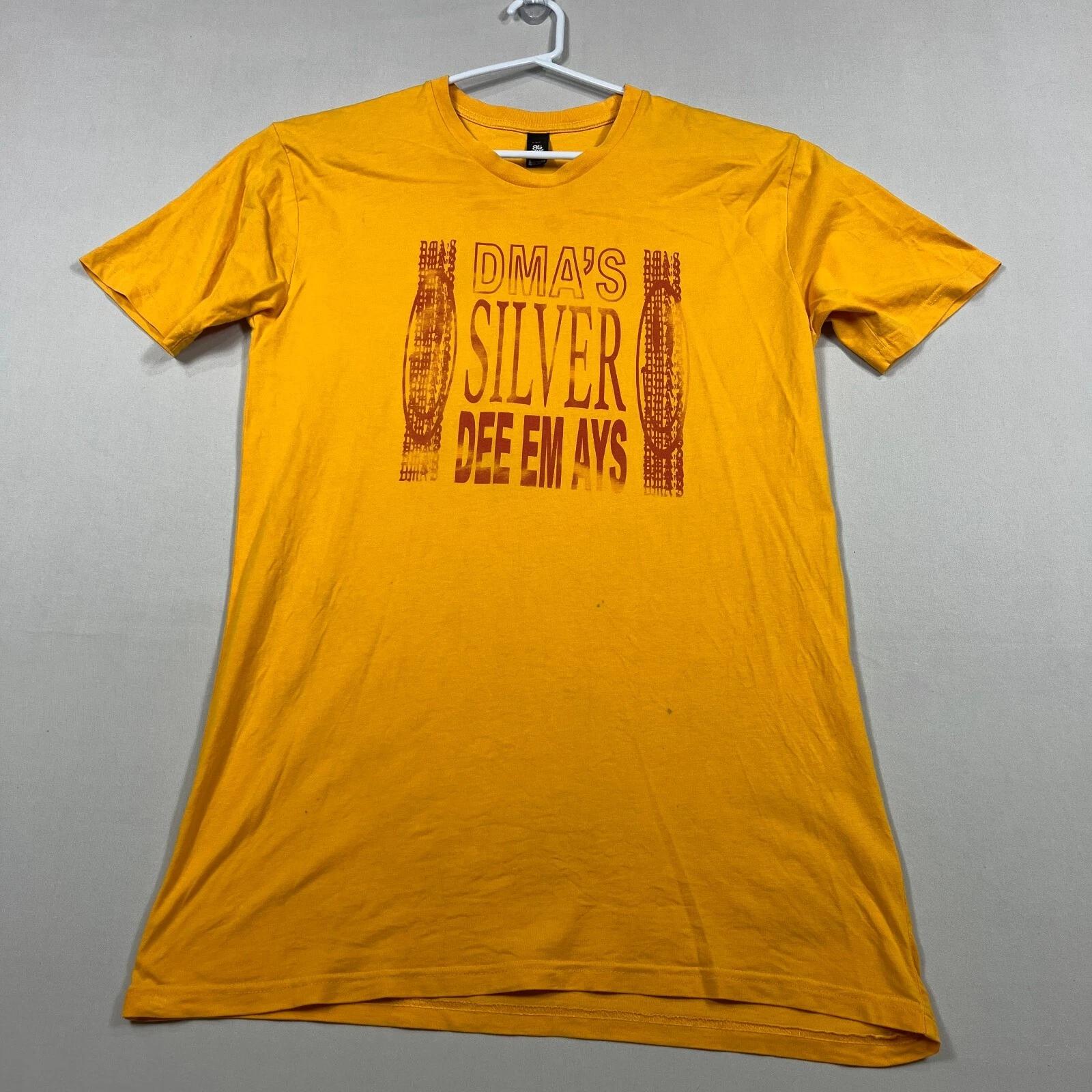 DMA S Band T Shirt Australia Music Dee Em Ays AS Colour Tee Mens Large L S
DMA S Band T Shirt Australia Music Dee Em Ays AS Colour Tee Mens Large L S