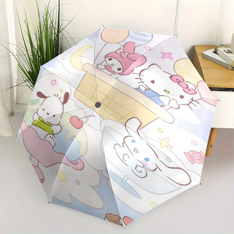 Cinnamoroll & Friends Automatic Opening and Closing Cartoon Umbrella - Small Umbrella Suitable for Various Occasions, Portable 3-Fold Small Umbrella f
Cinnamoroll & Friends Automatic Opening and Closing Cartoon Umbrella - Small Umbrella Suitable for Various Occasions, Portable 3-Fold Small Umbrella f