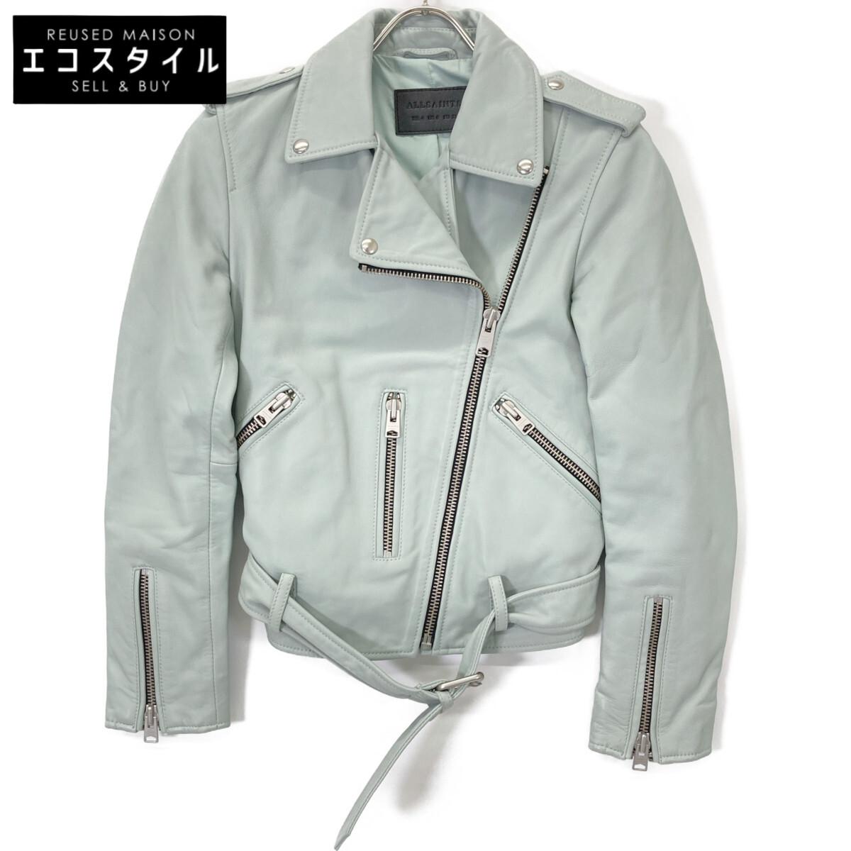 ALLSAINTS Blue calf leather BALFERN BIKER rider jacket Jacket UK4 blueUsed
ALLSAINTS Blue calf leather BALFERN BIKER rider jacket Jacket UK4 blueUsed