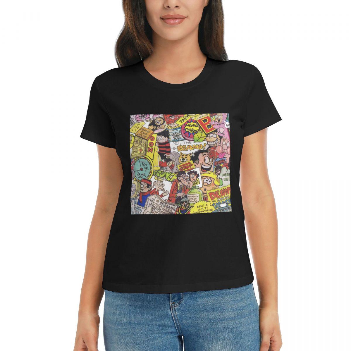 Women TShirt Beano Summer Short Sleeve Tees ONeck Cotton T Shirts Clothes Tops Streetwear 2XL
Women TShirt Beano Summer Short Sleeve Tees ONeck Cotton T Shirts Clothes Tops Streetwear 2XL