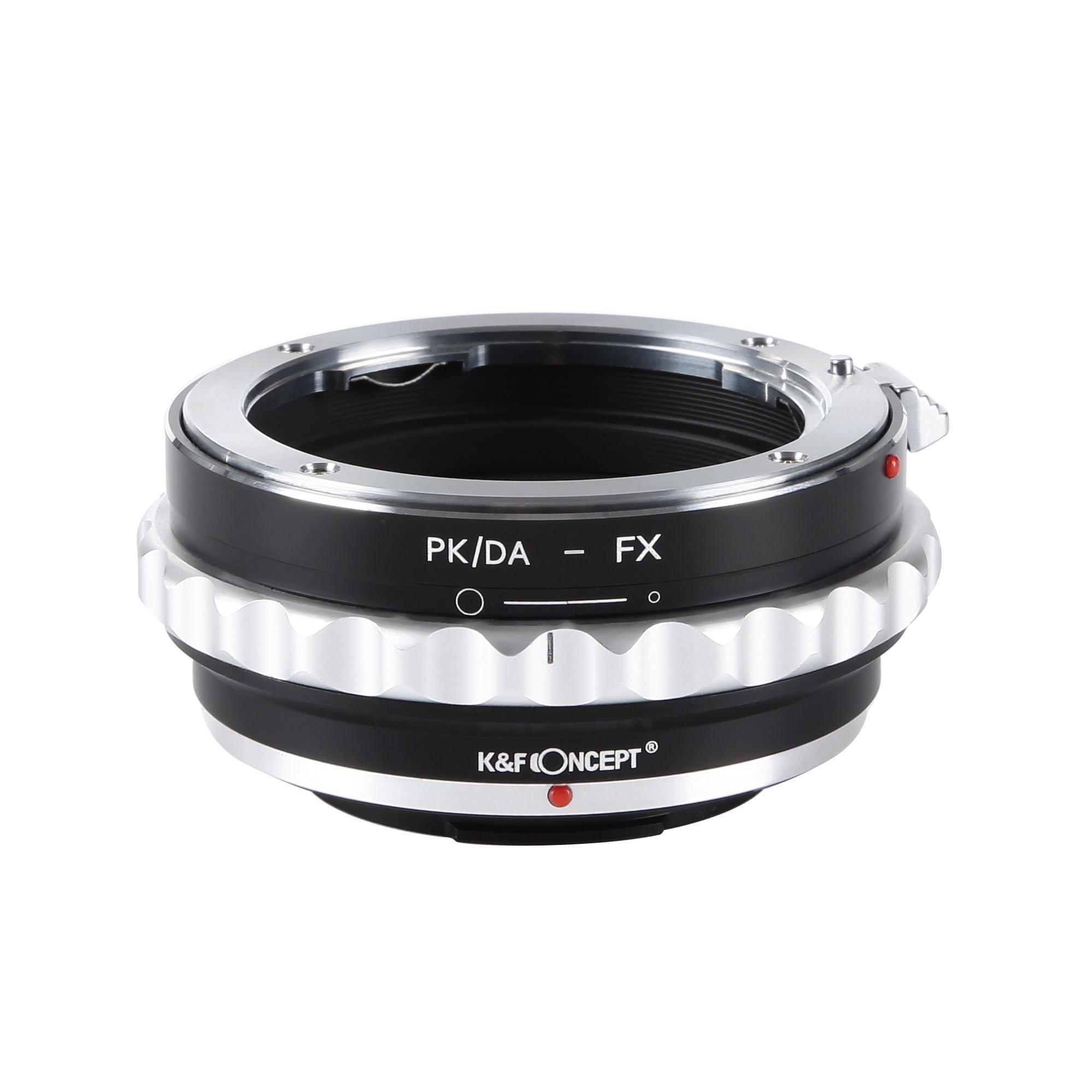 K&F Concept Mount Conversion Adapter PKDA-FX Pentax K MountDA Series Lens - PKDA-FX for Fuji Film X Mount Body
K&F Concept Mount Conversion Adapter PKDA-FX Pentax K MountDA Series Lens - PKDA-FX for Fuji Film X Mount Body