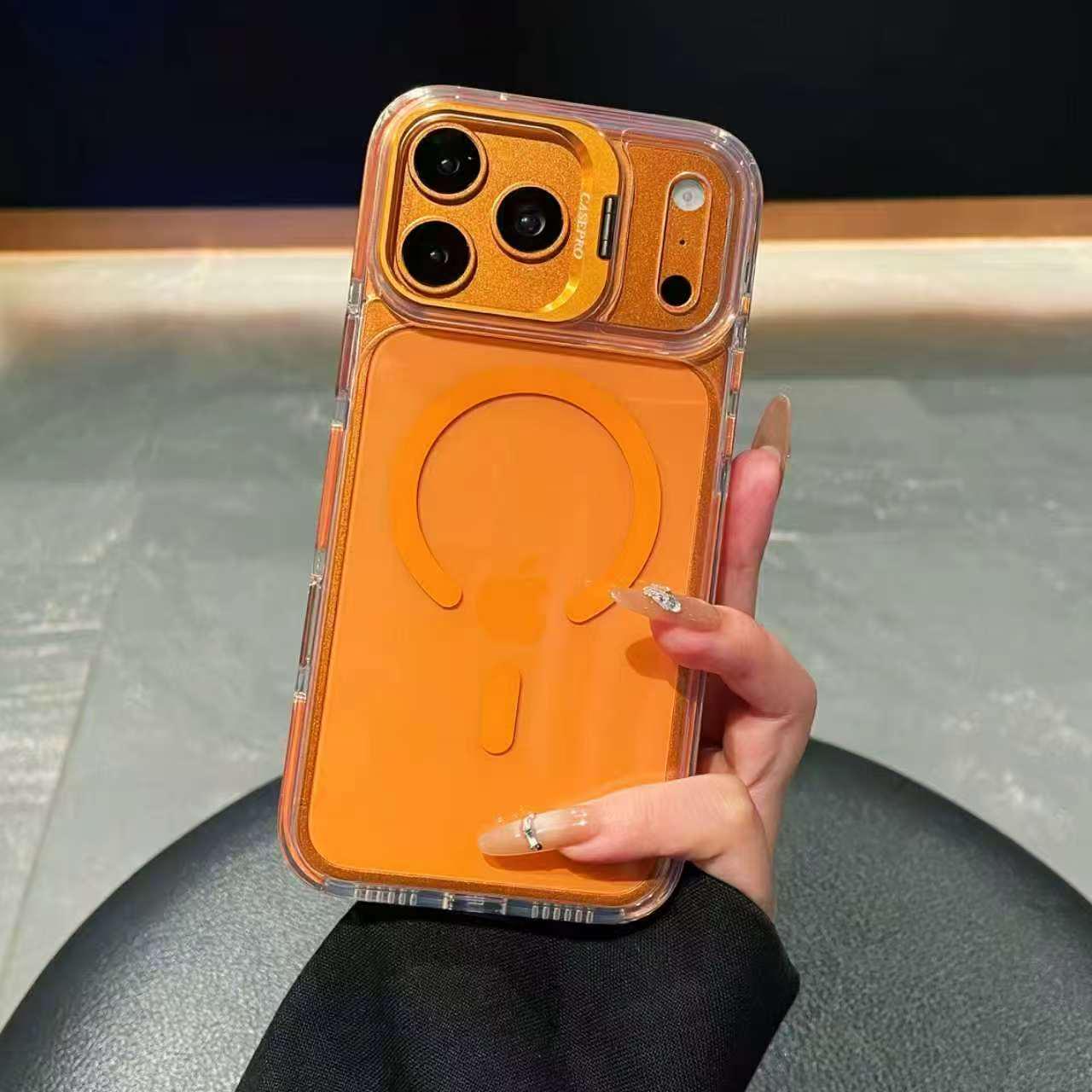 iPhone 17 Pro Max Case: Colored Edge, High Transparency, Magnetic, Apple 16 Lens Stand, Anti-Fall Protection iPhone 13
iPhone 17 Pro Max Case: Colored Edge, High Transparency, Magnetic, Apple 16 Lens Stand, Anti-Fall Protection iPhone 13