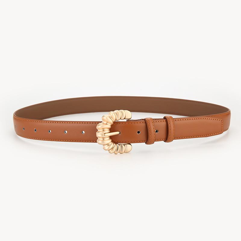 Classic Leather Belt For Women And Men With Alloy Buckle For Casual And Business Wear Camel
Classic Leather Belt For Women And Men With Alloy Buckle For Casual And Business Wear Camel