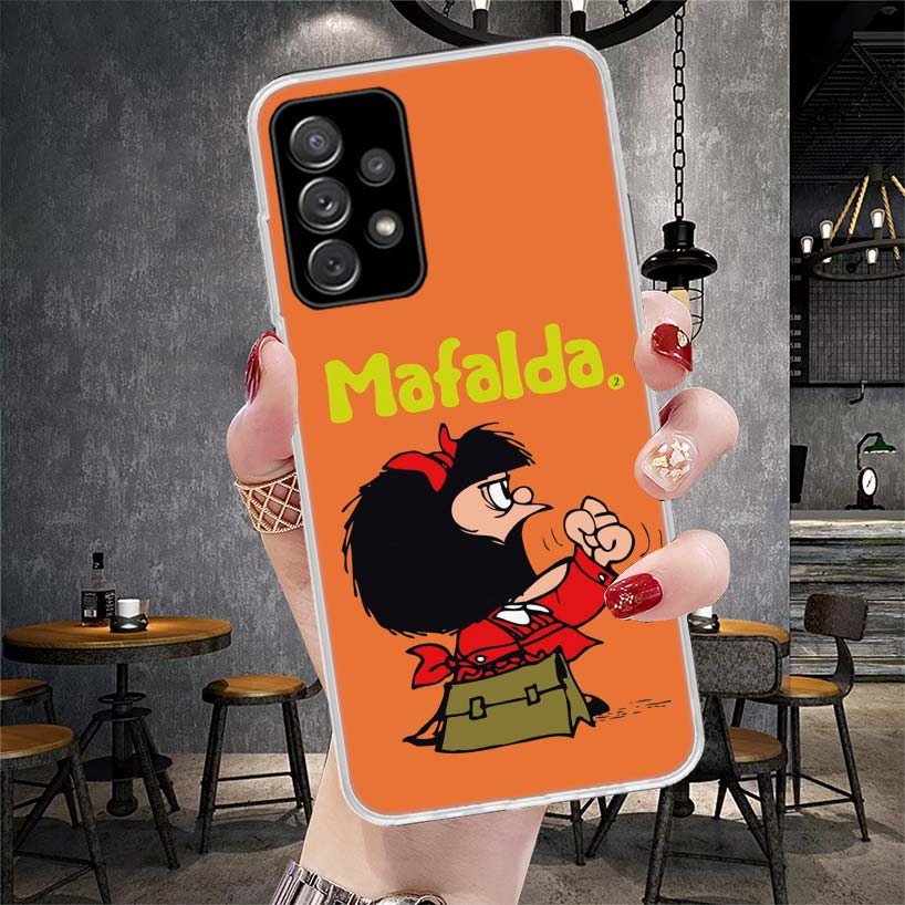 Mafalda Cartoon Soft Phone Case For Samsung Galaxy A13 A14 A15 A16 A17 A53 A54 A55 A56 A57 A33 A34 A35 A36 A37 A23 A24 A25 A26 G Samsung A73
Mafalda Cartoon Soft Phone Case For Samsung Galaxy A13 A14 A15 A16 A17 A53 A54 A55 A56 A57 A33 A34 A35 A36 A37 A23 A24 A25 A26 G Samsung A73