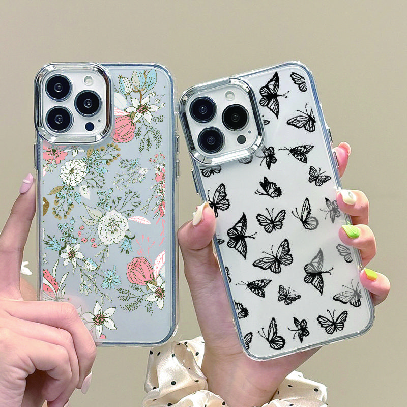 Для iPhone 16 Pro Max 15 Pro 14 Plus 13 12 Pro Max 11 Покрытие Рамка объектива Ударопрочный Прозрачный Цветок Любовь Сердца Бабочка Узор Мягкий ТПУ Чехол Крышка iPhone 16
Для iPhone 16 Pro Max 15 Pro 14 Plus 13 12 Pro Max 11 Покрытие Рамка объектива Ударопрочный Прозрачный Цветок Любовь Сердца Бабочка Узор Мягкий ТПУ Чехол Крышка iPhone 16