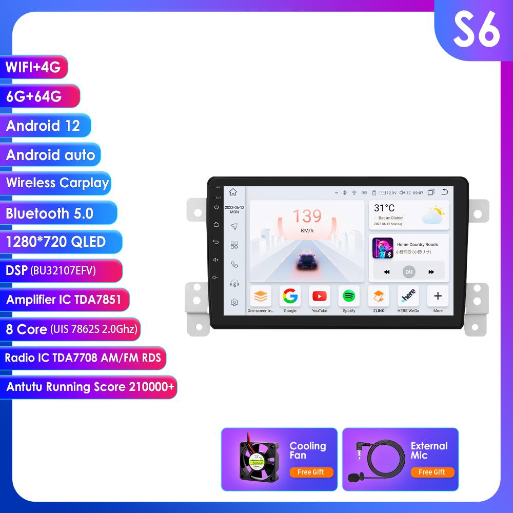 Hizpo Intelli1280*720 Экран Android Для Suzuki Grand Vitara 3 2005-2015 Автомагнитола Мультимедийный Плеер Navi 2Din Стерео Carplay Головное Устройство Аудио S6 8Core 6G 64G
Hizpo Intelli1280*720 Экран Android Для Suzuki Grand Vitara 3 2005-2015 Автомагнитола Мультимедийный Плеер Navi 2Din Стерео Carplay Головное Устройство Аудио S6 8Core 6G 64G