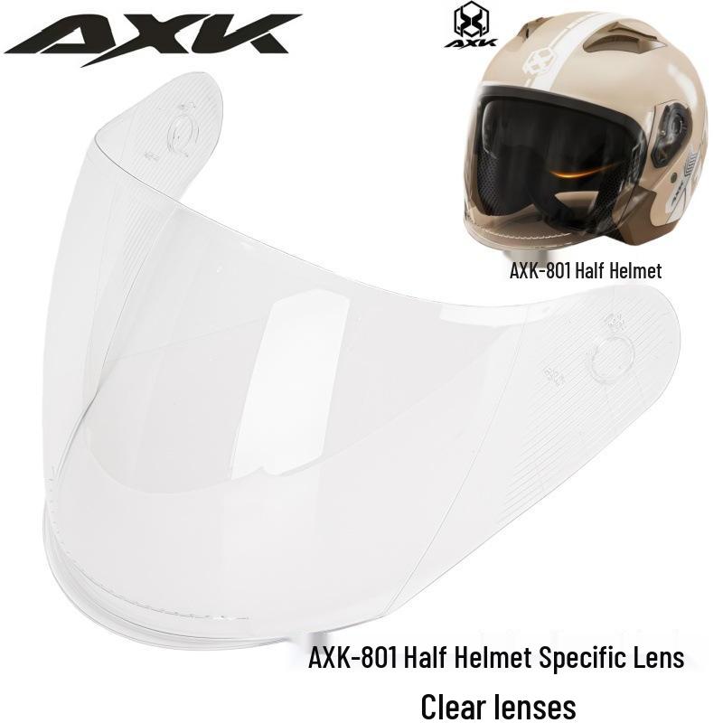 AXK-801 HD Transparent Half Helmet Visor Replacement
AXK-801 HD Transparent Half Helmet Visor Replacement