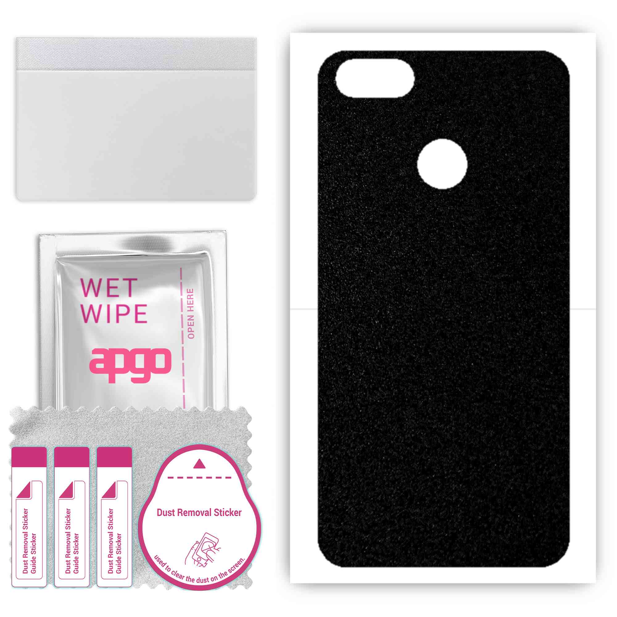 apgo Protective Skin Sticker for the back compatible with Huawei P9 lite mini, Wrap Film, Foil, Vinyl - Pattern Matte Black
apgo Protective Skin Sticker for the back compatible with Huawei P9 lite mini, Wrap Film, Foil, Vinyl - Pattern Matte Black