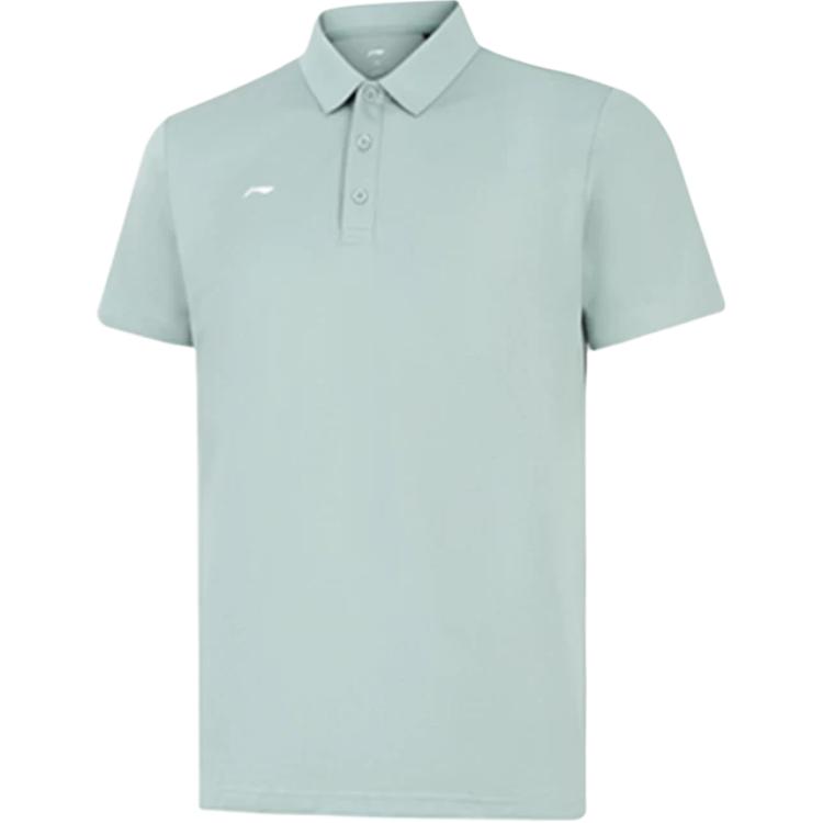Li-Ning Breathable Casual Comfortable Versatile Solid Color Short Sleeve Polo Shirt Men tops Cyan APLV495-2 S
Li-Ning Breathable Casual Comfortable Versatile Solid Color Short Sleeve Polo Shirt Men tops Cyan APLV495-2 S