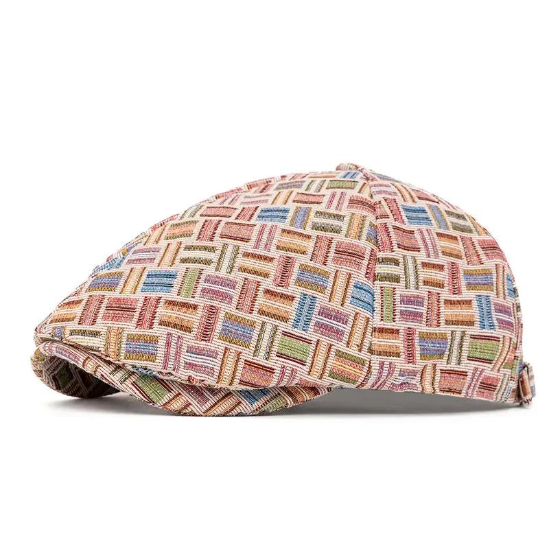 Spring Plolyester Print Newsboy Caps Men Octagonal Hat Women Painter Beret Hats 44 56-60cm wear
Spring Plolyester Print Newsboy Caps Men Octagonal Hat Women Painter Beret Hats 44 56-60cm wear