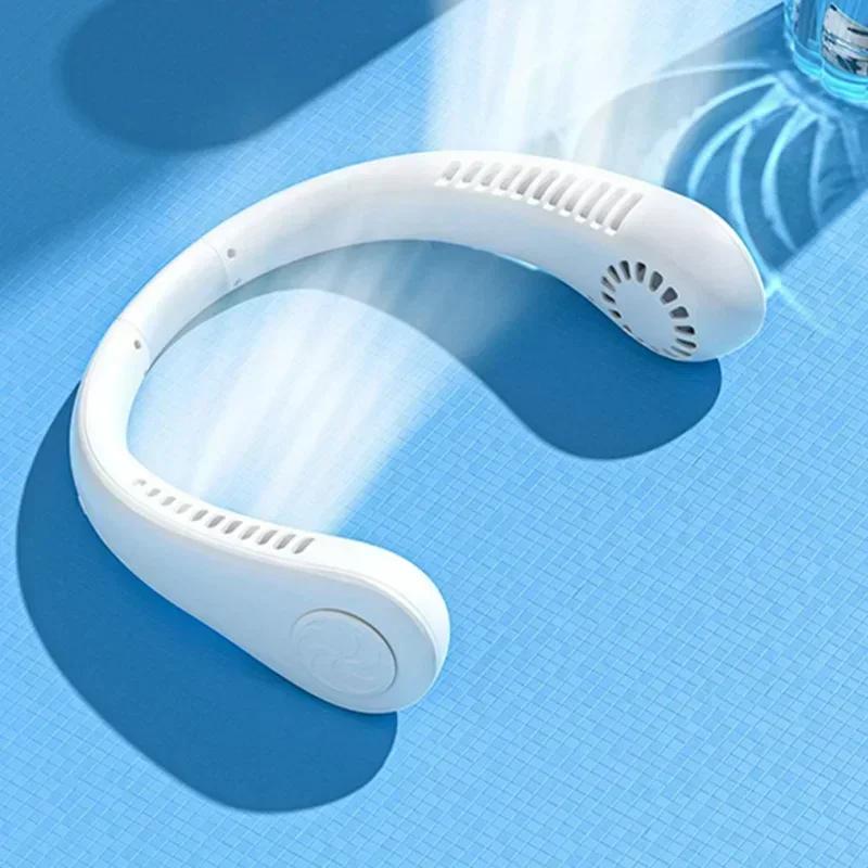 2025 Mini Neck Fan Portable Bladeless Hanging 2-8 Hours Long time Rechargeable Air Cooler 3 Speed Mini For Sports белый
2025 Mini Neck Fan Portable Bladeless Hanging 2-8 Hours Long time Rechargeable Air Cooler 3 Speed Mini For Sports белый